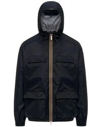 K-Way - Hooded Pocket Jacket - Lyst