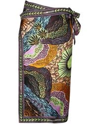 Atelier Vlisco - Graphic-Print Wrap Skirt - Lyst
