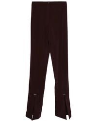 Mugler - Split-Hem Trousers - Lyst