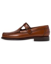 Hereu - Alber T-Bar Buckled Loafers - Lyst