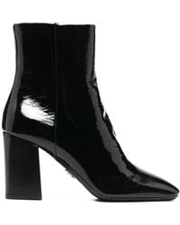Prada - Stiefeletten Mit Hohem Absatz, 90Mm - Lyst