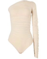 Wolford - One-Shoulder Bodysuit - Lyst