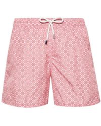 Fedeli - Madeira Floral-print Swim Shorts - Lyst