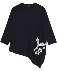 Y's Yohji Yamamoto - Logo-print Cotton T-shirt - Lyst