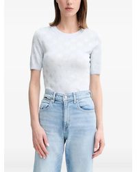 Guess - ロゴ ニットtシャツ - Lyst