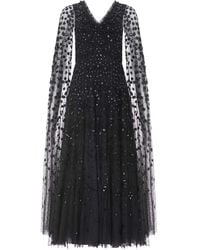 Needle & Thread - Embroidered-Flowers Maxi Dress - Lyst