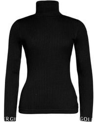 Goldbergh - Mira Ribbed-Knit Roll-Neck Sweater - Lyst