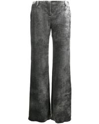 Alberta Ferretti - Fluwelen Broek - Lyst