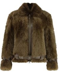 Tom Ford - Fur And Leather Jacket - Lyst