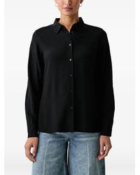 Benetton - Long-Sleeve Button-Up Shirt - Lyst
