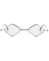 Kuboraum - Geometric-Frame Sunglasses - Lyst