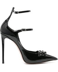 Le Silla - Morgana 120Mm Leather Pumps - Lyst