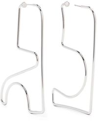 Courreges - Medium Ac Dangle Earrings - Lyst
