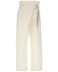 Issey Miyake - エラスティックウエスト ラップパンツ - Lyst