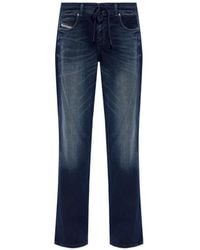 DIESEL - 2071 D-Meel Drawstring-Waist Jeans - Lyst