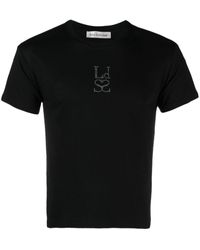 Ludovic de Saint Sernin - Logo-embellished Organic Cotton T-shirt - Lyst