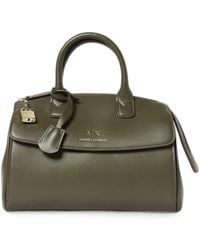 Emporio Armani - Sac Cabas À Plaque Logo - Lyst