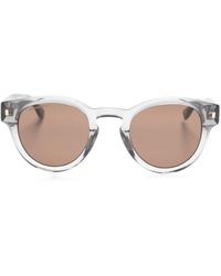 DSquared² - Transparent Round-frame Sunglasses - Lyst