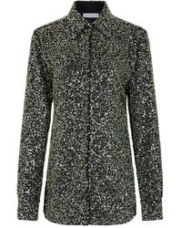 Rabanne - スパンコールトリム シャツ - Lyst