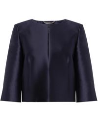 Alberta Ferretti - サテン ジャケット - Lyst