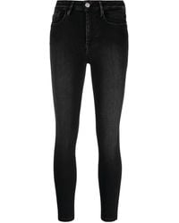 FRAME - Cropped Jeans - Lyst