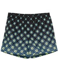 CASABLANCA - Degrade Monogram-Print Swim Shorts - Lyst