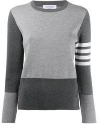 Thom Browne - 4-bar Fun Mix Milano Pullover - Lyst