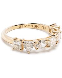 SHAY - Anello eternity in oro giallo 18kt con diamanti - Lyst