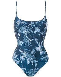 Lygia & Nanny 'Summit' Badeanzug mit Print - Blau