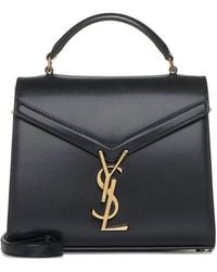 Saint Laurent - Cassandra Textured-leather Tote - Lyst