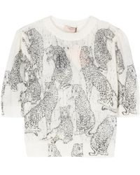 Twinset - Cropped Sweater - Lyst
