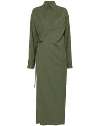 Fabiana Filippi - Wrap Maxi Dress - Lyst