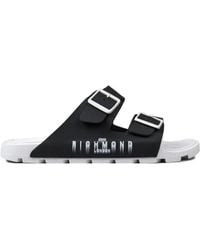 John Richmond - Double-Buckle Sandals - Lyst