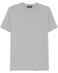 Zanone - Katoenen T-Shirt - Lyst