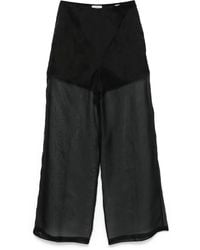 forte_forte - Wide–Leg Trousers - Lyst