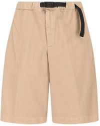 White Sand - Pocket Belt Shorts - Lyst