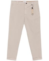 Manuel Ritz - Pantalones Detroit De Sarga De Algodón - Lyst