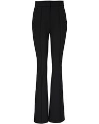 Veronica Beard - Bonded-seams Flared Trousers - Lyst