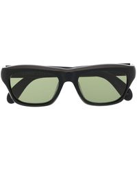 Lesca - Tinted-lenses Square-frame Sunglasses - Lyst