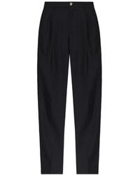 Dolce & Gabbana - Pleated Wool Trousers - Lyst