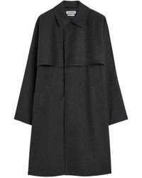 Jil Sander - Wool Coat - Lyst