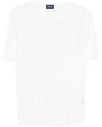 Drumohr - T-Shirt À Col Rond - Lyst