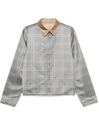 DIESEL - Geruit Jack Met Knopen - Lyst