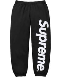 Supreme - Logo Appliqué Track Pants - Lyst