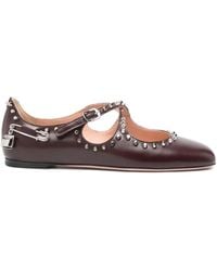 Bally - Baunty スタッズ フラットシューズ - Lyst