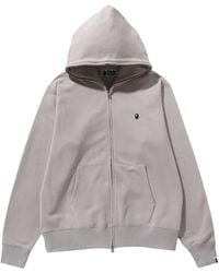 A Bathing Ape - Hoodie One Point À Fermeture Zippée - Lyst