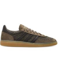 adidas - Handball Spezial Striped Panelled Sneakers - Lyst