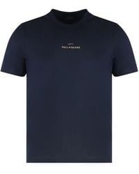 Paul & Shark - Cotton T-Shirt - Lyst