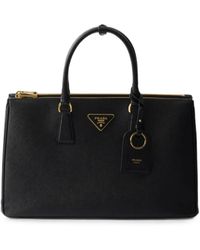Prada - Galleria Large Saffiano Leather Bag - Lyst