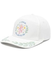 CASABLANCA - Dance Joy Baseball Cap - Lyst